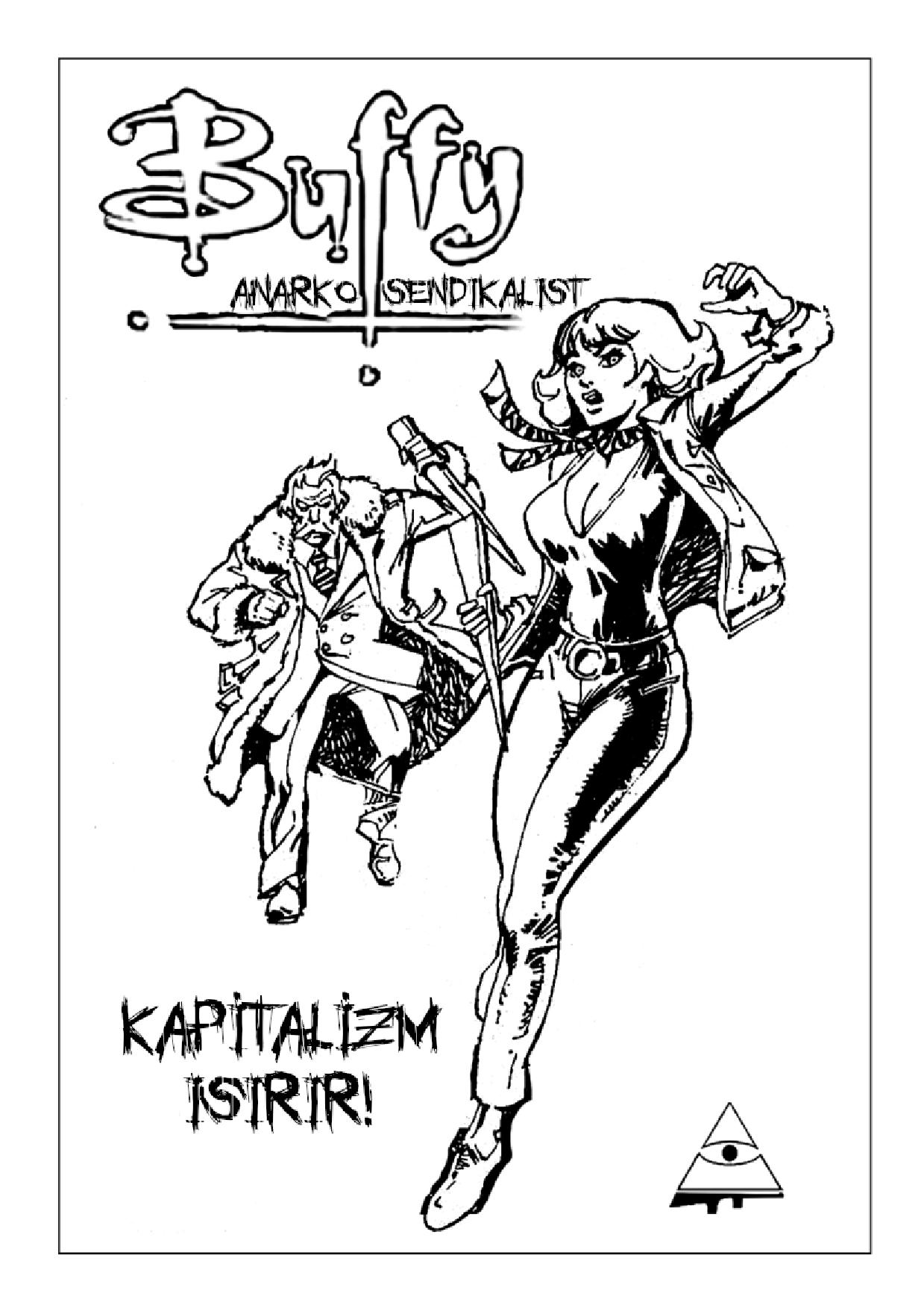 Anarko Sendikalist Buffy: Kapitalizm Isırır - Nihil Press