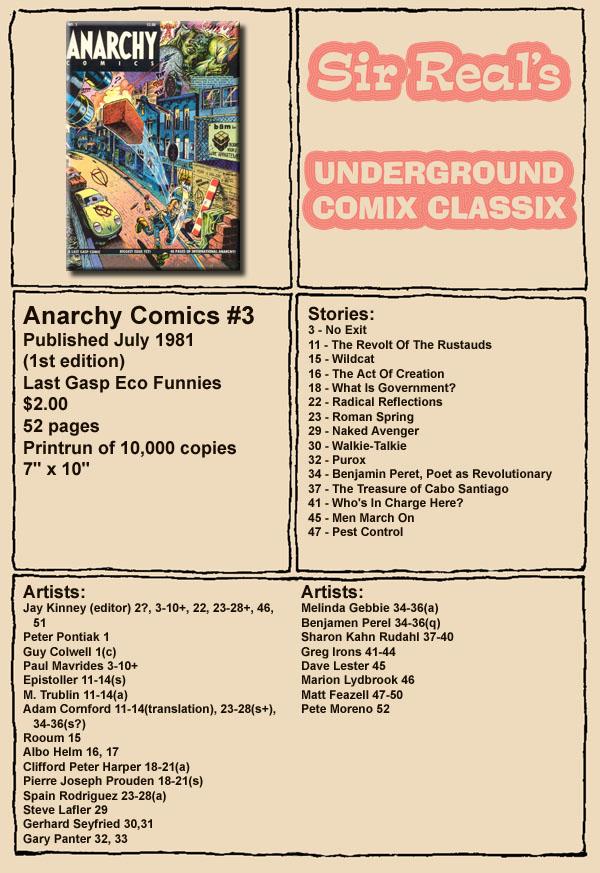 3. Sayı - Anarchy Comics