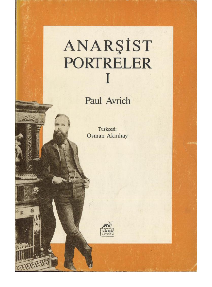 Anarşist Portreler 1 - Paul Avrich