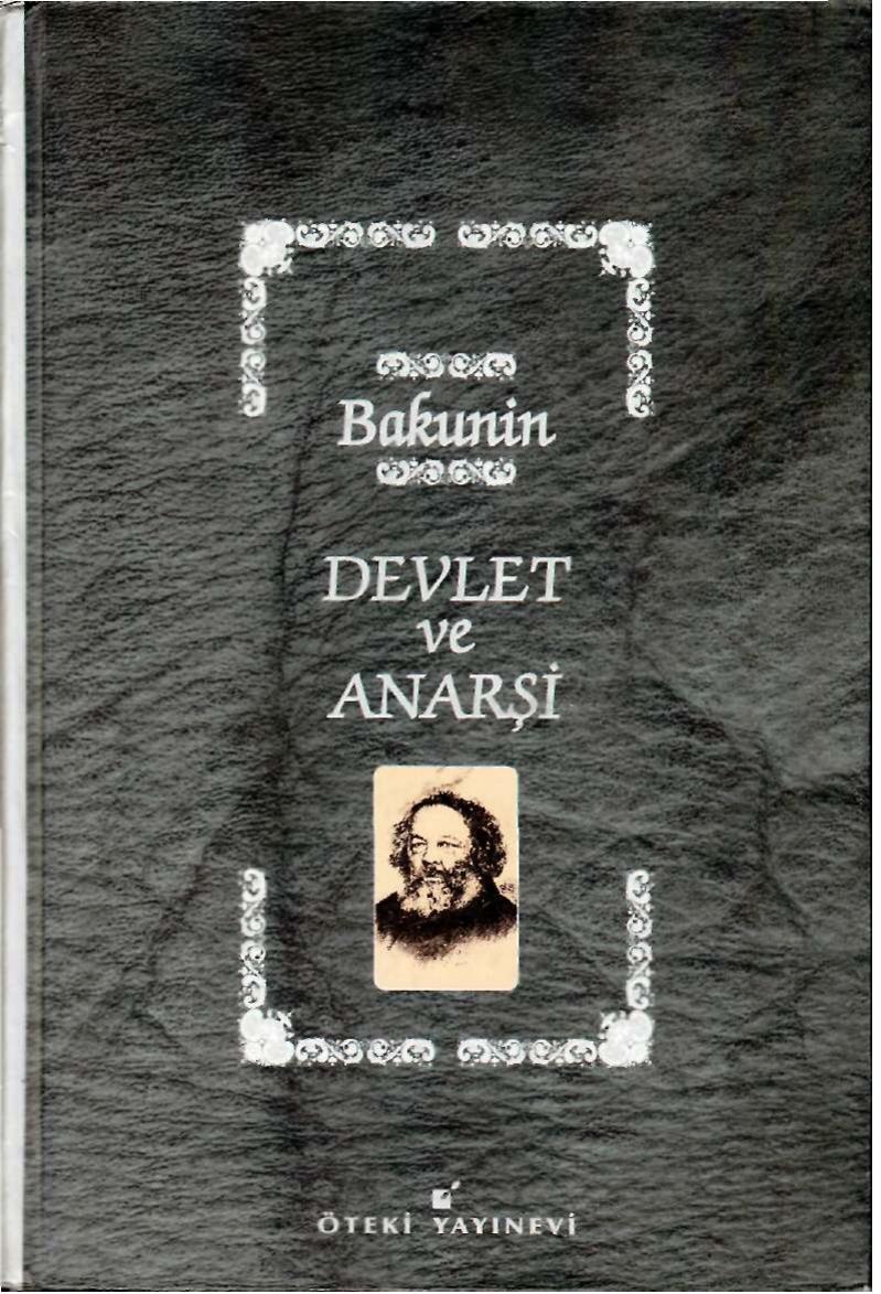 Mihail Bakunin Devlet Ve Anarsi Pdf